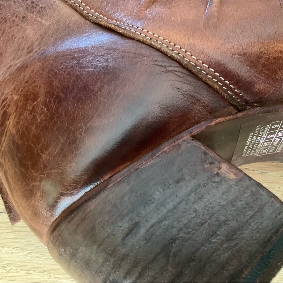 Bed Stu Distressed  Leather Ankle Boots - Picture 7 of 7